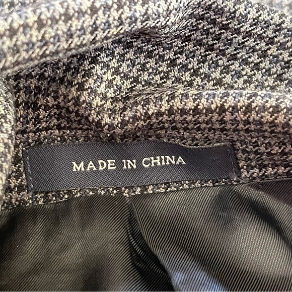 Ralph Lauren Suit Blazer Wool Check Plaid Dillard’s Classic Timeless Blue 40S - Picture 11 of 15